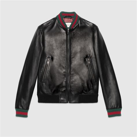 gucci maschio in pelle|Gucci Jackets for Men .